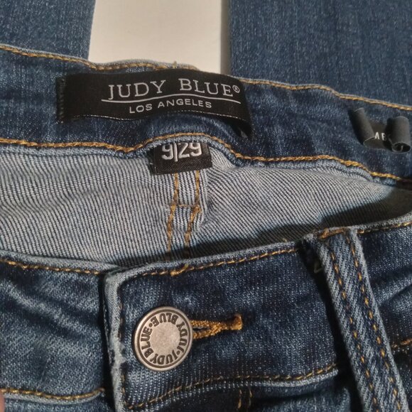 Judy Blue Women's Slim Bootcut Distressed Jeans 9/29 JB88290-S - Picture 5 of 7